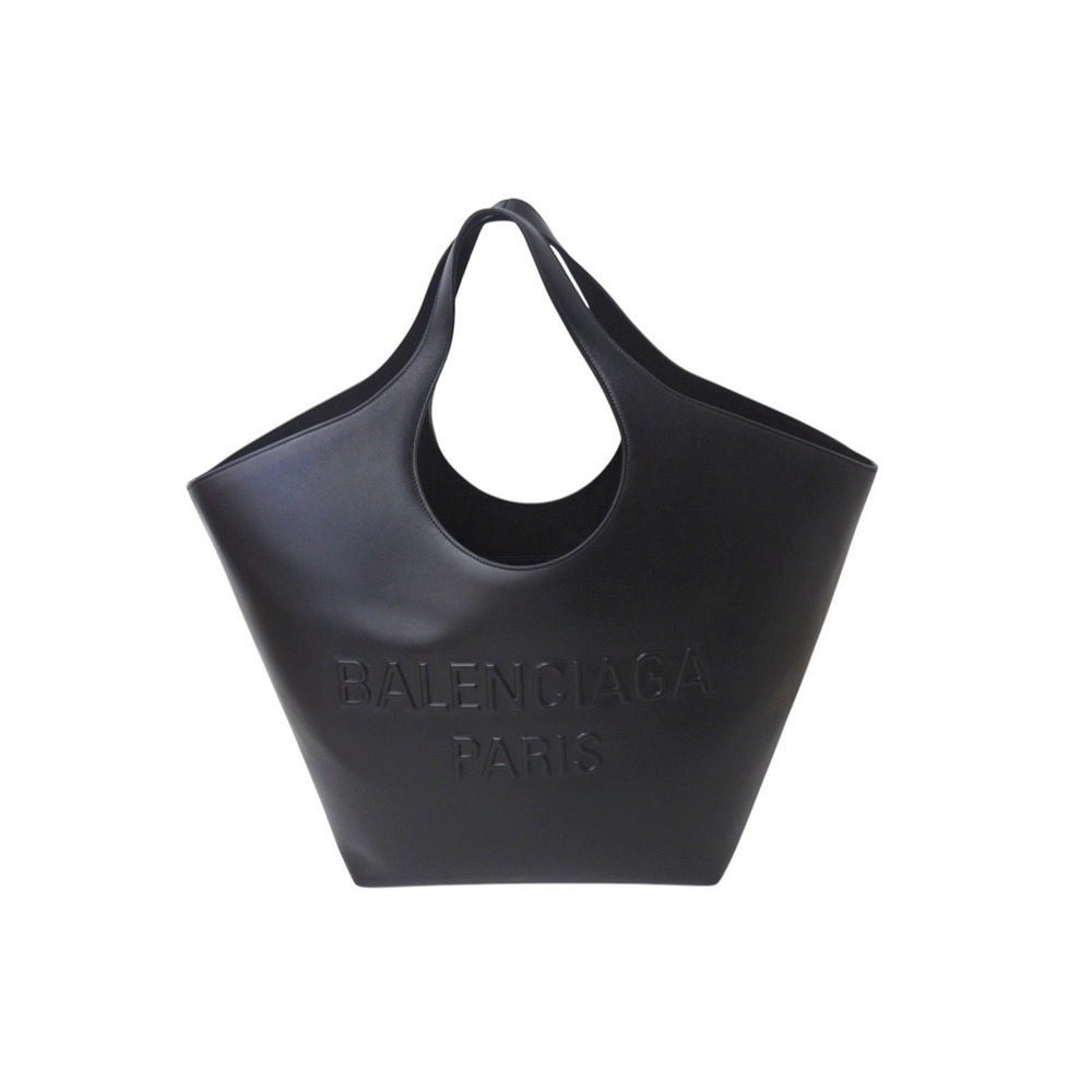 BALENCIAGA MARY KATE tote bag black leather